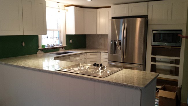 Ice White Shaker cabinets, photo 184