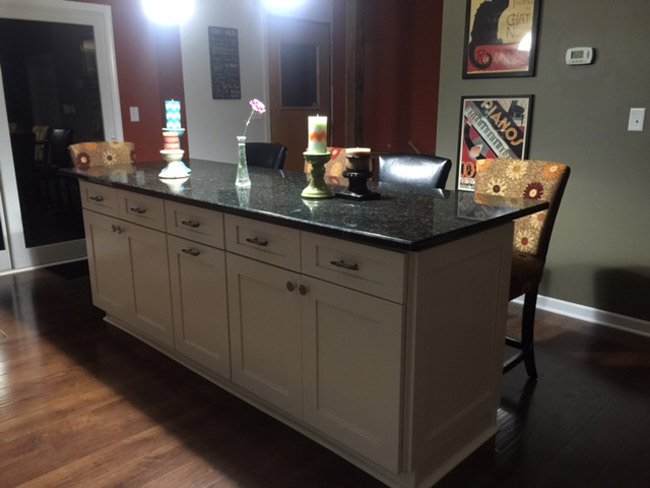 Ice White Shaker cabinets, photo 289