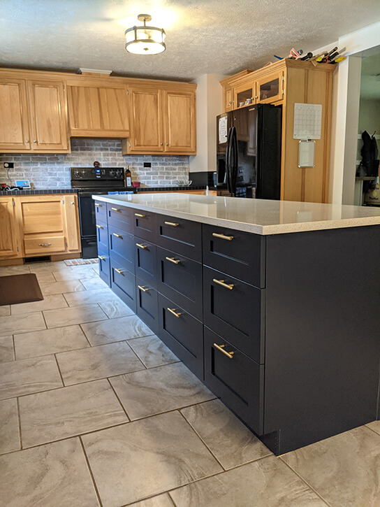 Imperial Blue cabinets, photo 30