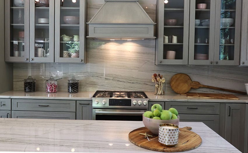 Buy Nova Light Gray Assembled Kitchen Cabinets Online