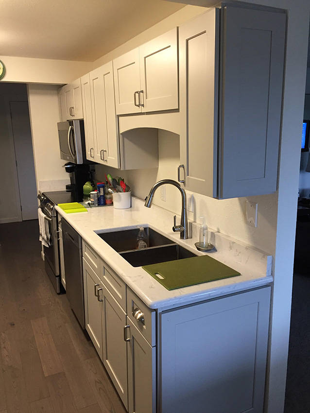 Shaker Light Gray cabinets, photo 5