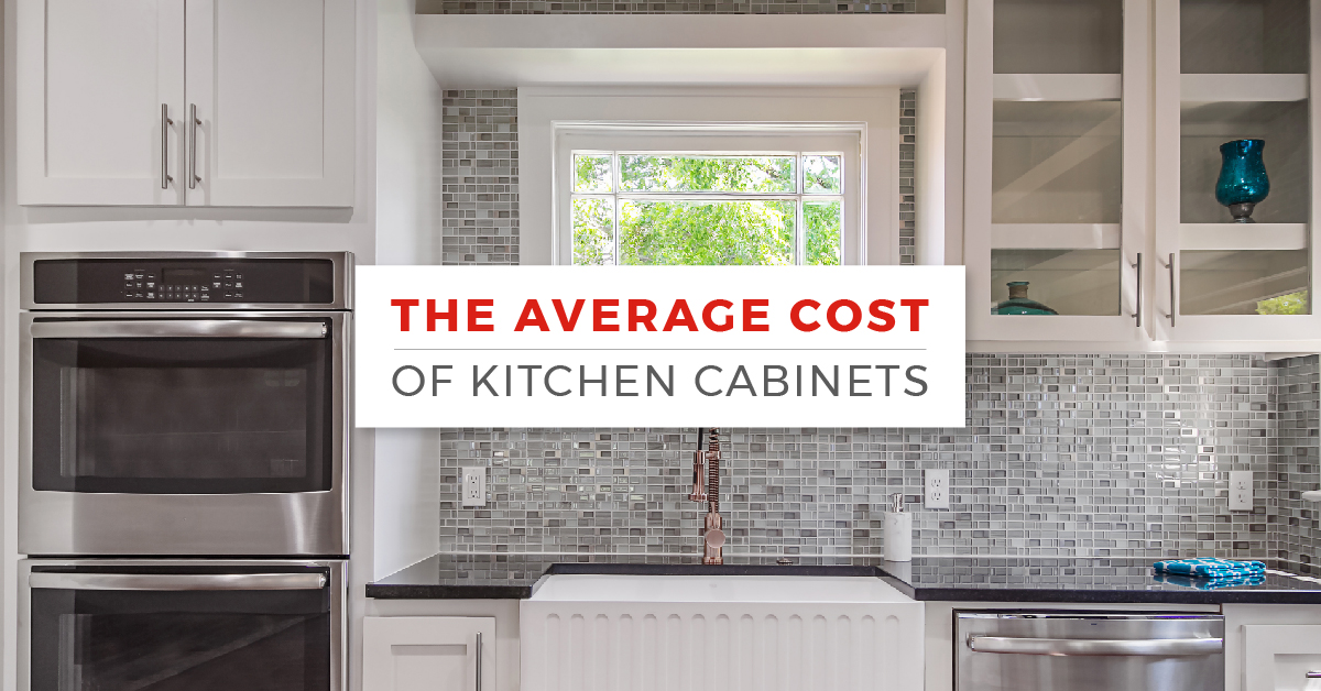 The Average Cost Of Kitchen Cabinets, How Much Do Cabinet Cost Per Linear Foot